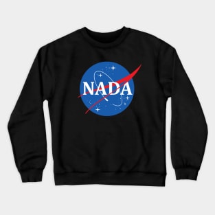 Nasa Logo Nada Crewneck Sweatshirt